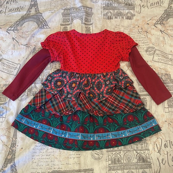 Matilda Jane Jolly Holiday Dress size 2 - Picture 4 of 5
